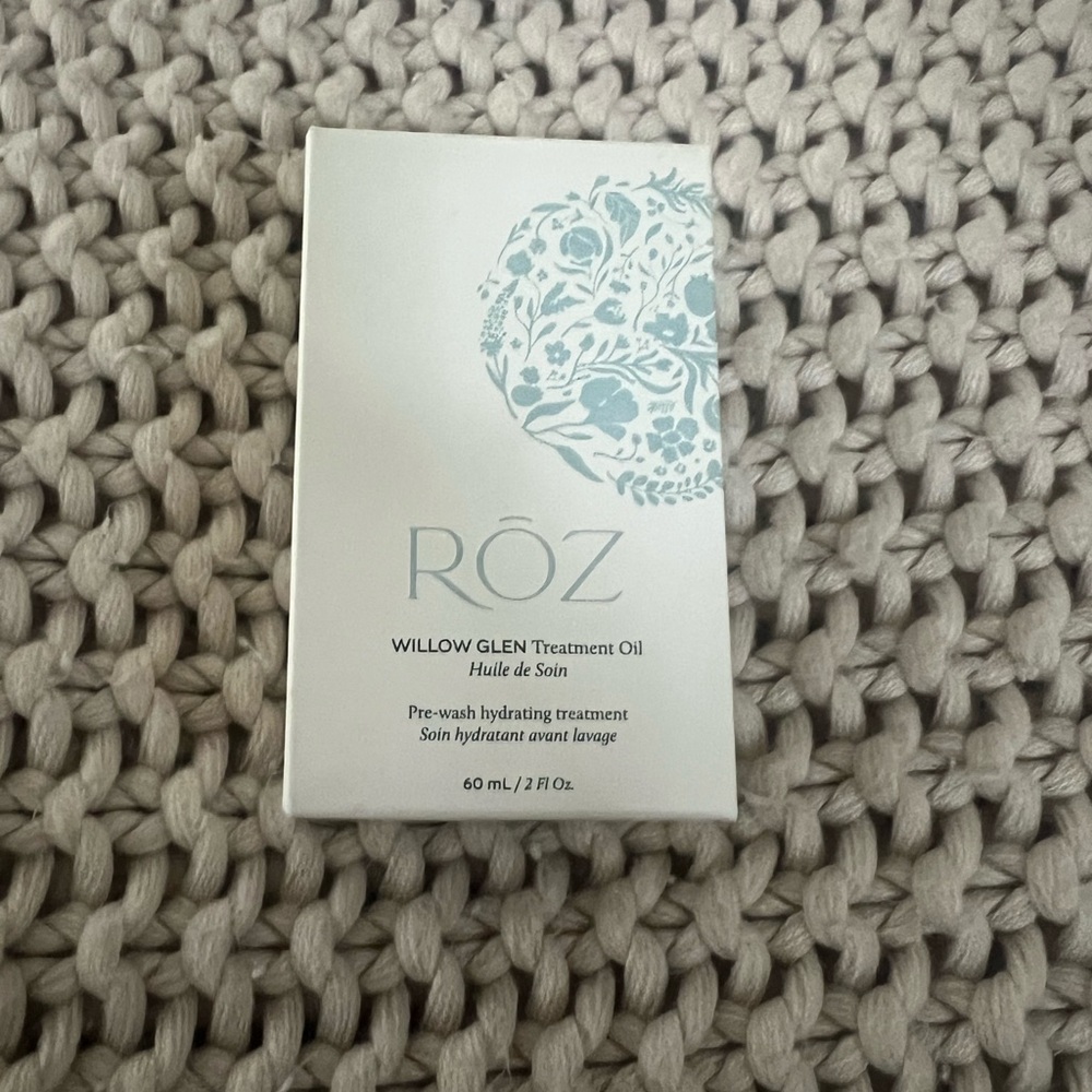 Willow Glen Treatment Oil - White and Blue